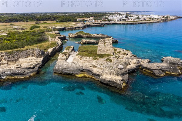 Tower and bay of Roca Vecchia