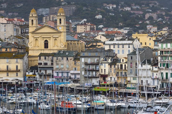 Historic town centre of Terra Vecchia with the Church of Saint-Jean-Baptiste