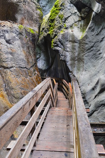 Boardwalk in the Seisenbergklamm