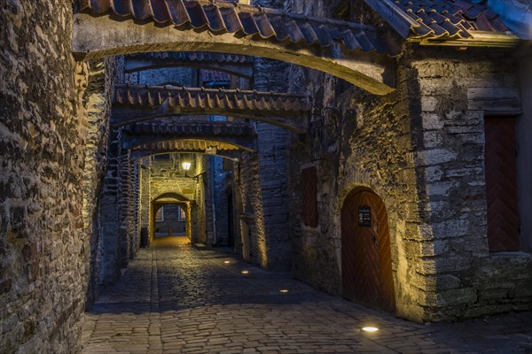 St. Catherine's Passage at night