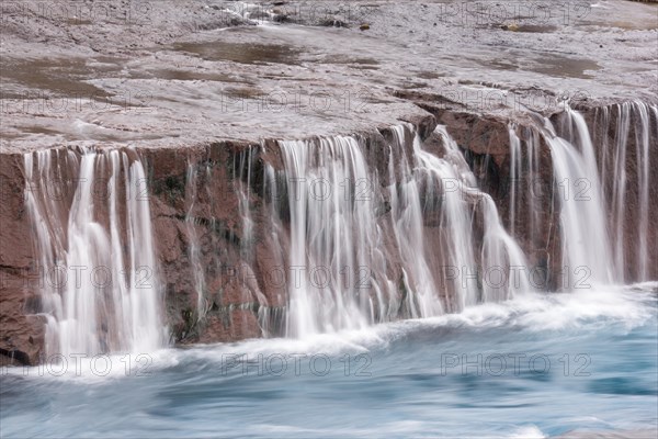Hraunfossar waterfalls