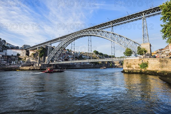 Dom Luis Bridge over the Douro river