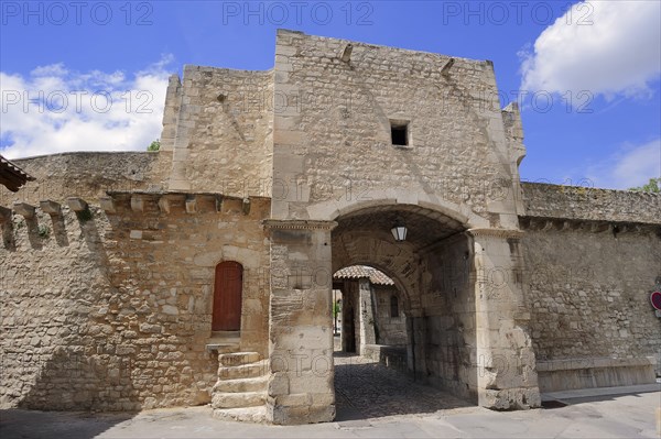 Historic Porte Notre-Dame city gate