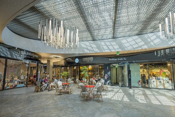 Cafe in the Hofstatt Shopping Passage