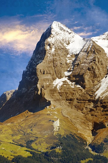 The Eiger North Face from Murren