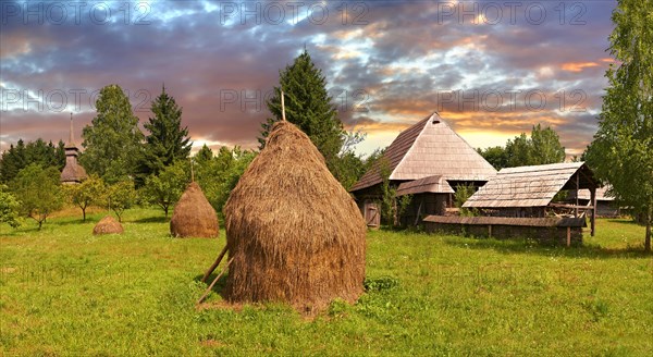 Village Museum on Dobaies Hill near Sighet