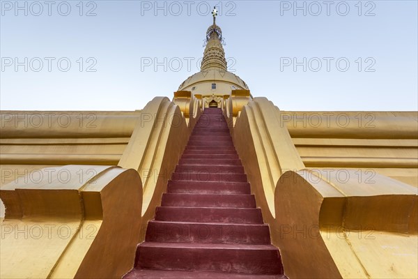 Red stairs