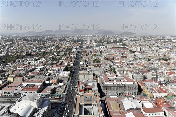 View from Torre Latinoamericana