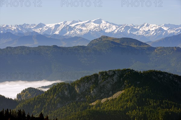 Grossvenediger above Fellhornbahn from Hochfelln