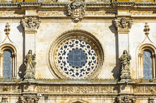 Facade of the Alcobaca Monastery