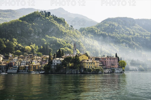 Village on the lake