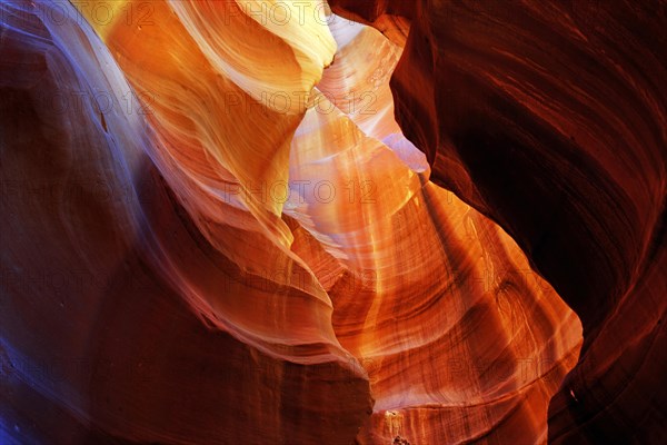 Yellow-red sandstone formations