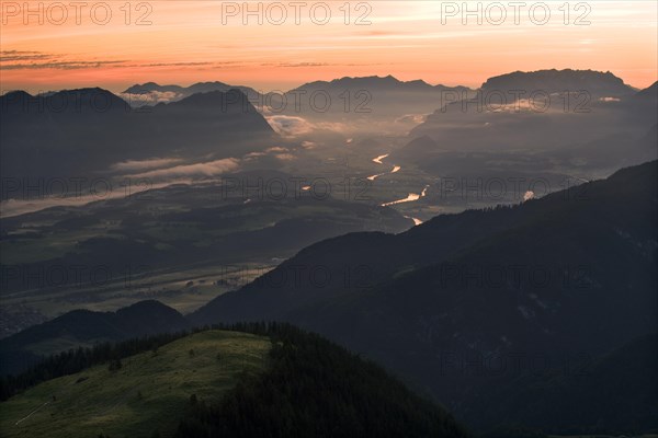 Inn Valley in the early morning