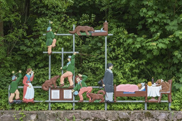 Characters from 'The Story of Bad Frederick'