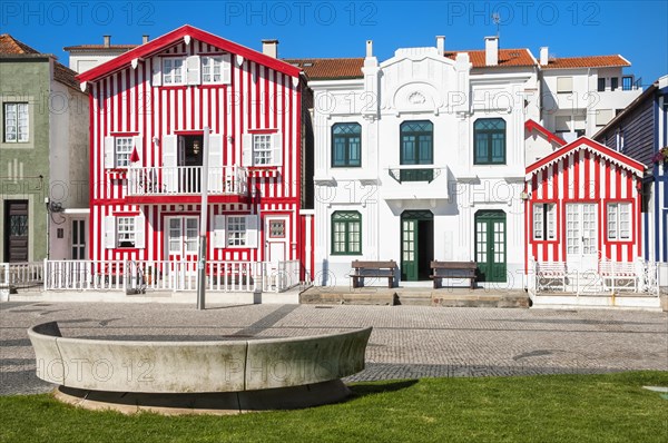 Typical colorful houses