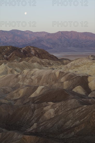 The Panamint Range and the Death Valley at dawn