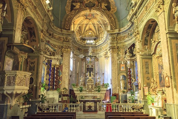Interior of the Church of San Lorenzo