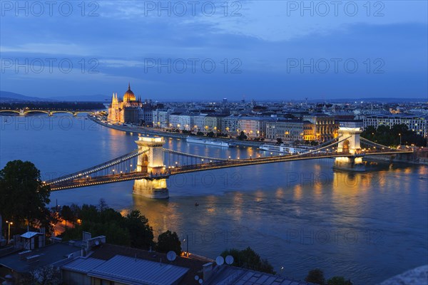 Chain Bridge over the Danube