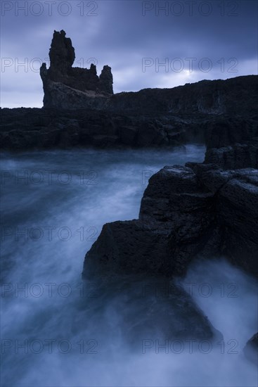 Basalt rocks of Londrangar