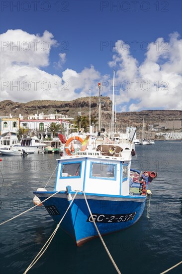 Fishing boat at the port