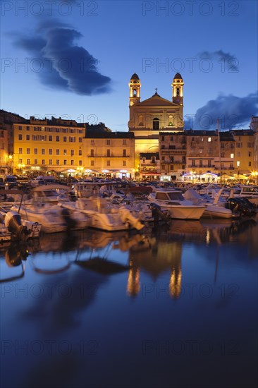 Historic centre with the Old Harbour and the Church of Jean Baptiste