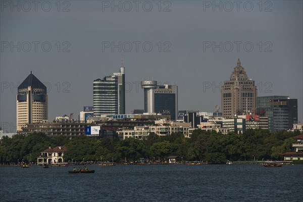 Skyline from West Lake