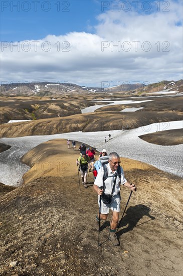 Trekking in the highlands