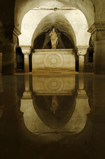 Flooded crypt of San Zaccaria church