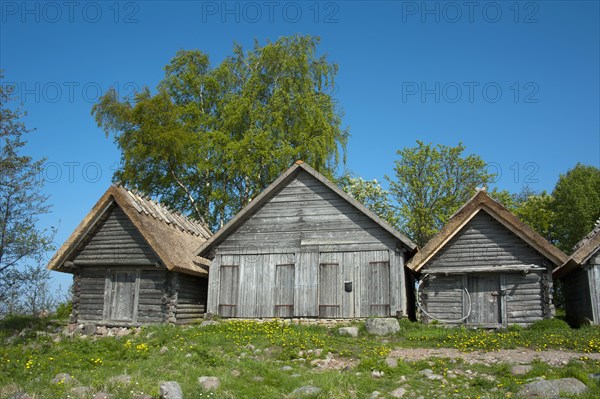 Historic fishing huts