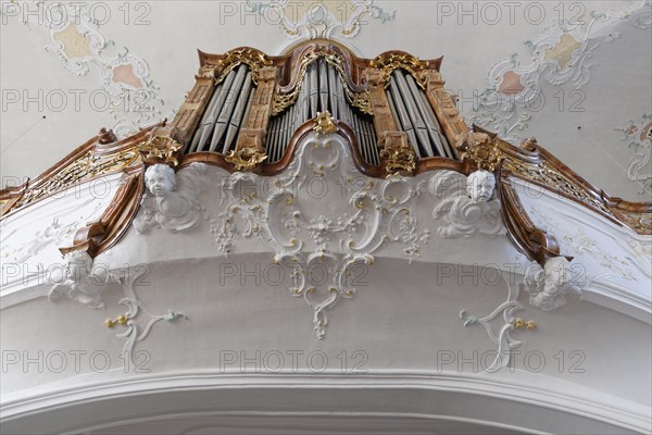 Organ in the Parish Church of St. Gallus
