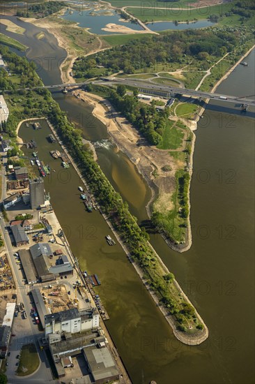 Reconstruction of the mouth of the Lippe River by the Lippeverband water management association
