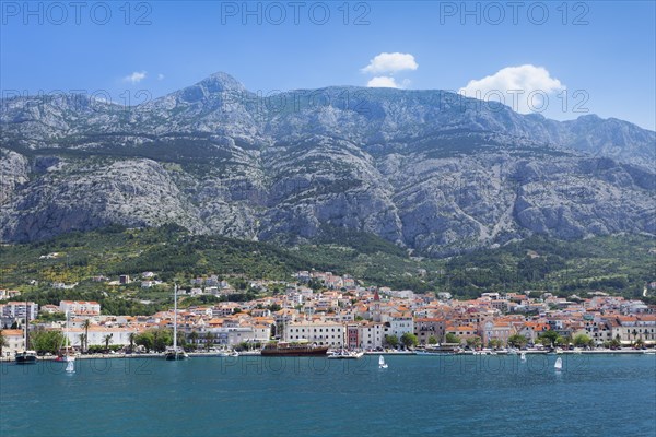 Townscape of Makarska