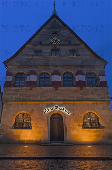 Old Town Hall at dusk