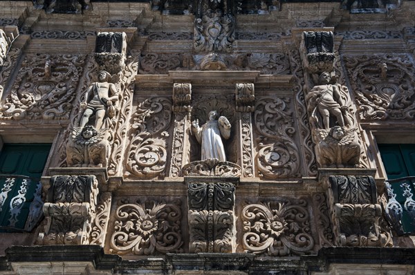 Ornamented gate of the Bonfirm church in the Pelourinho