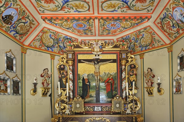 Orthodox chapel in Markus Wasmeier Farm and Winter Sports Museum