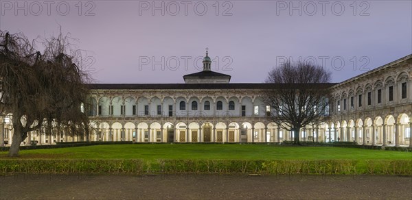 Late Baroque courtyard by Francesco Maria Richini
