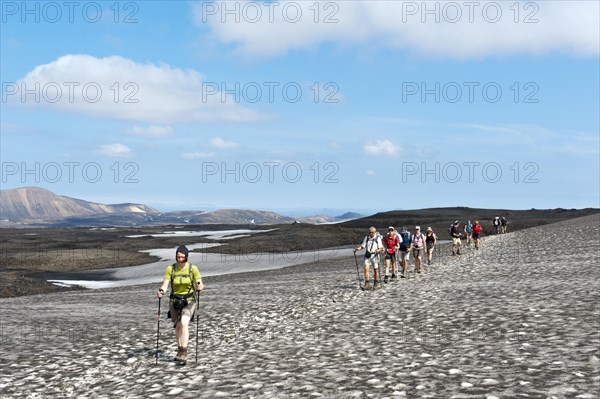 Trekking in the highlands