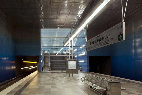 U-Bahn Uberseequartier subway station