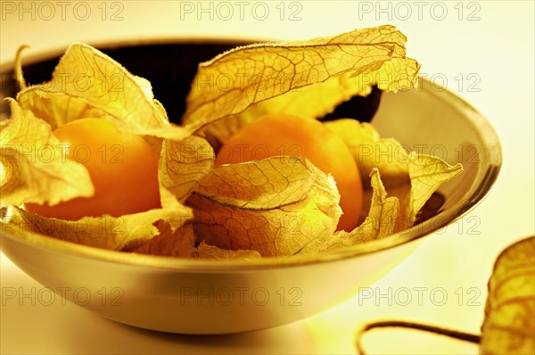 Physalis in a bowl