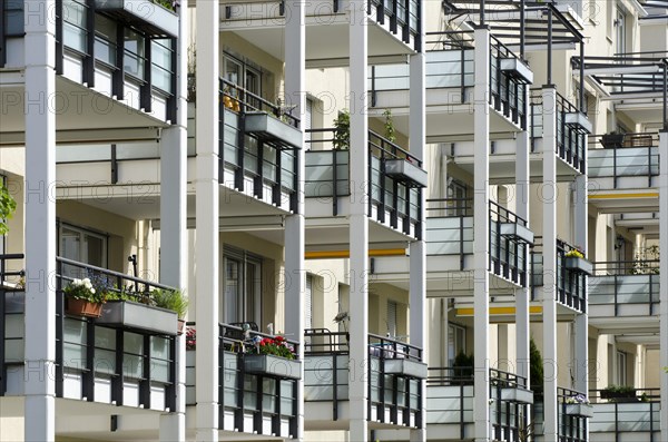 Modern housing development