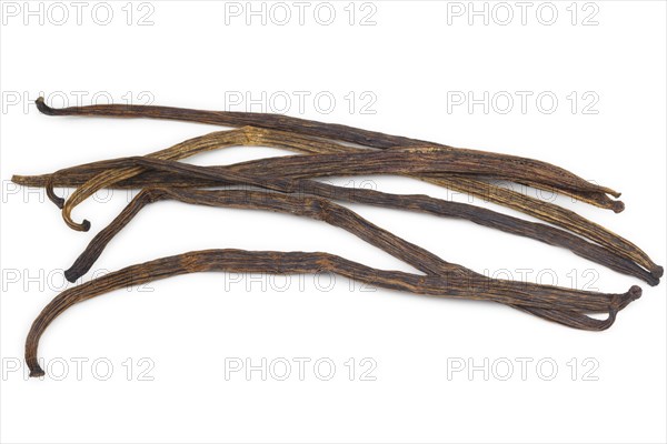 Dried vanilla pods