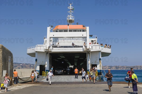 Ferry boat at Reggio di Calabria ferry station