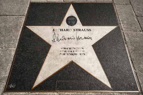 Star for Richard Strauss on the Vienna 'Walk of Fame'