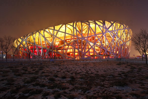 The Beijing National Stadium