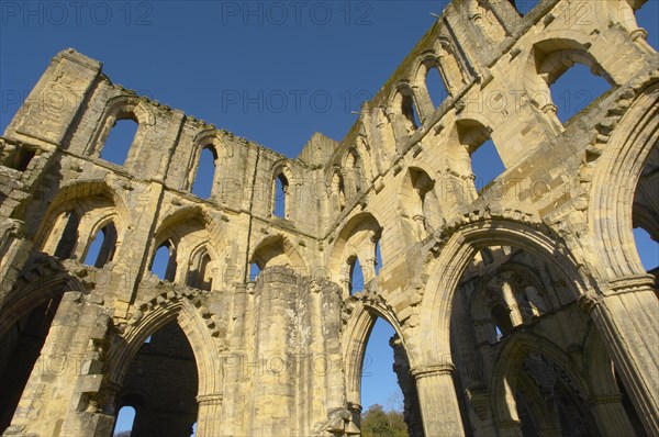 Ruins of the Cistercian Gothic Rievaulx Abbey