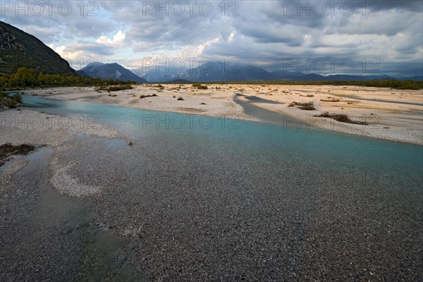 Tagliamento braided river