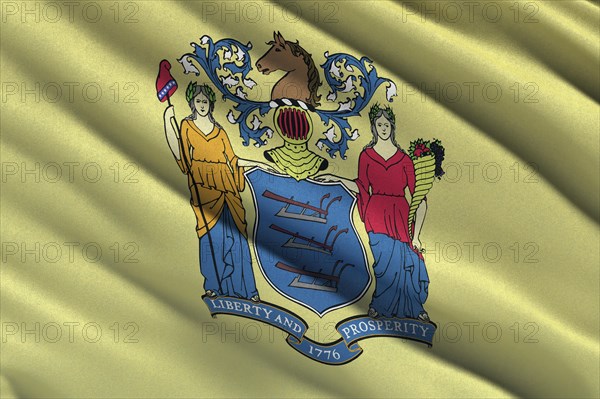 Flag of New Jersey