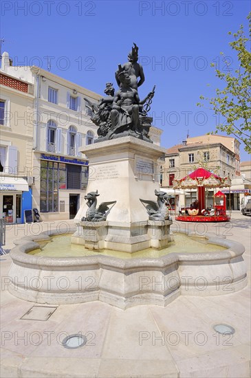 La Fontaine de la Durance fountain