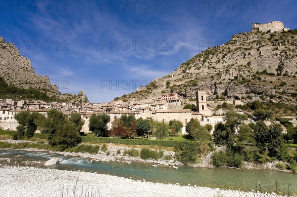Townscape of Entrevaux