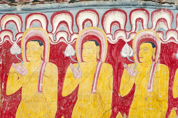 Colourful wall painting